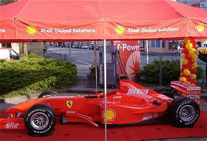 ... und das Ergebnis: Ein Ferrari F1